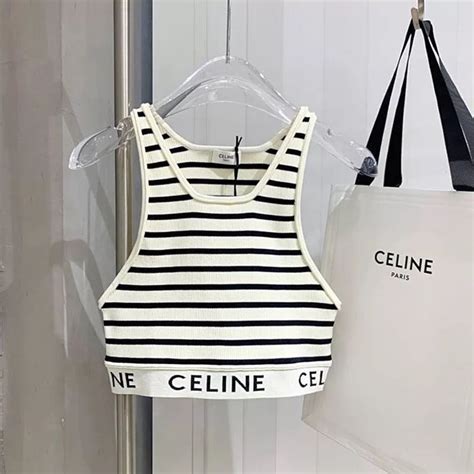 celine crop top white|WOMEN'S LUXURY WHITE SHIRTS AND TOPS .